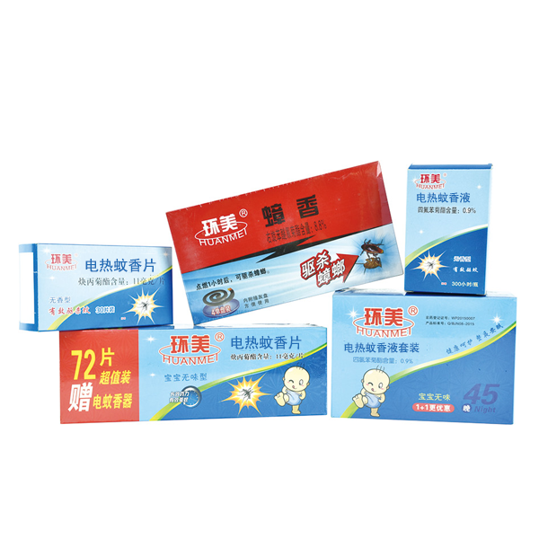 環(huán)美-蟑香、電熱蚊香液、電熱蚊香片